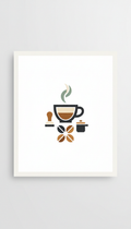 Espresso Ritual Minimalist Poster
