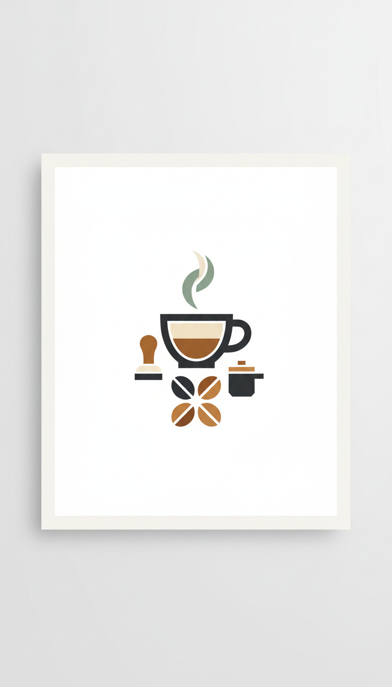 Espresso Ritual Minimalist Poster