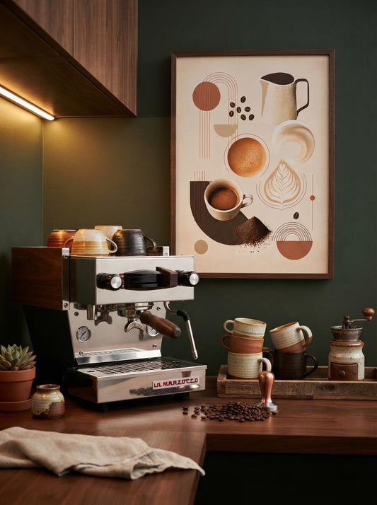 Coffee Recipe Print | Japandi Kitchen Wall Art