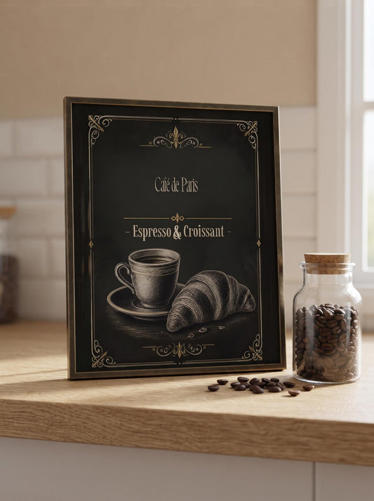 Botanical Coffee Plant Art | Coffea Arabica Poster