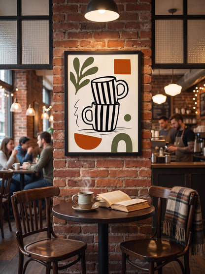 Henri Matisse Inspired Wall Art | Minimalist Cutout Poster