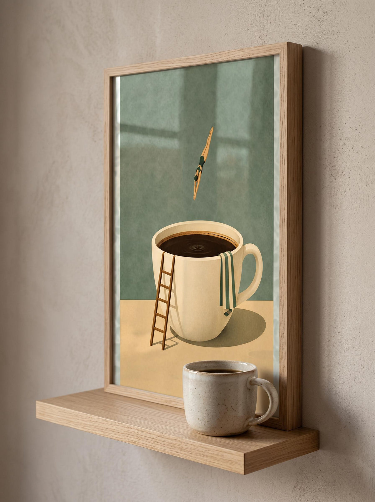 Surrealist Minimalist Wall Art | Abstract Surreal Poster