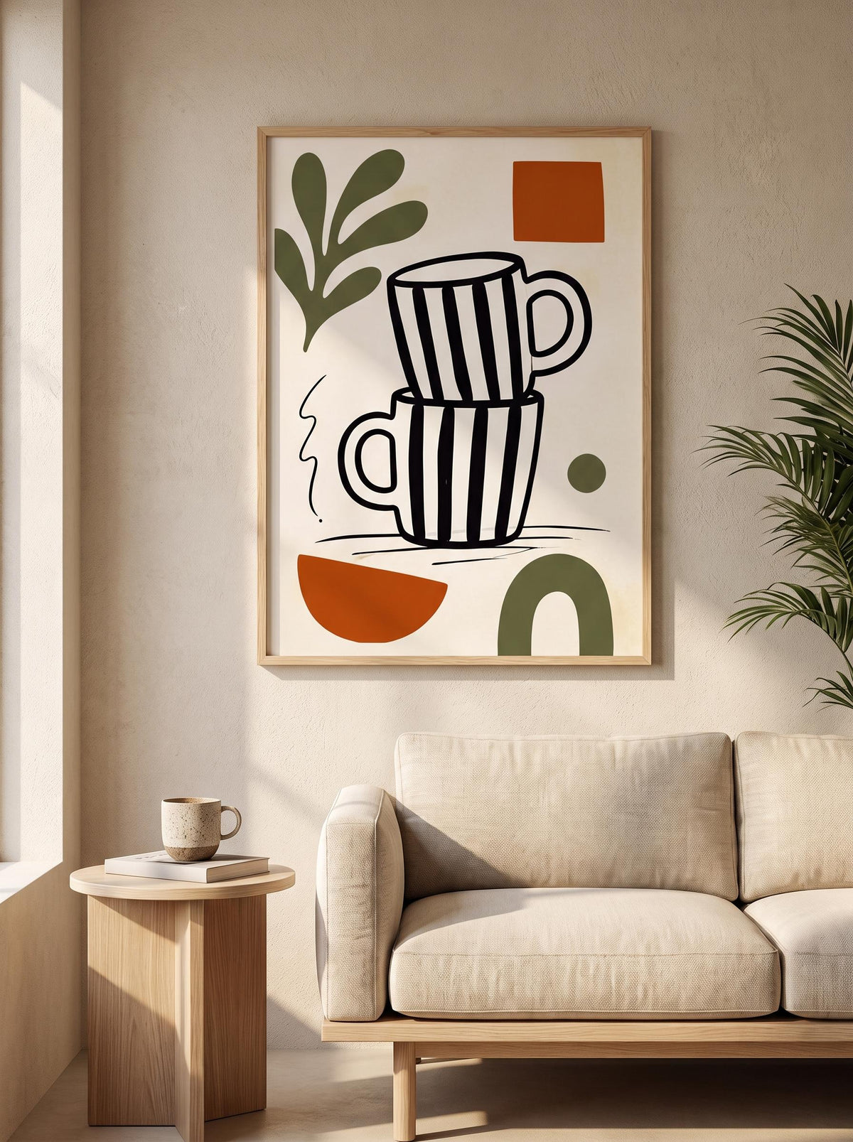 Henri Matisse Inspired Wall Art | Minimalist Cutout Poster